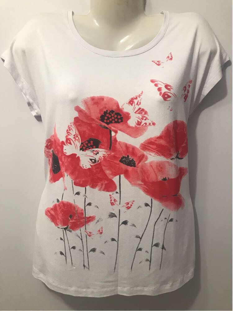 

Футболка белая из вискозы,большие размеры 52-58, Белый