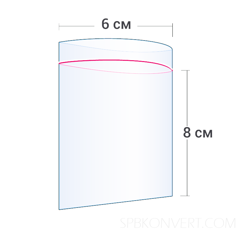 

Пакеты Zip-Lock 6х8 см для упаковки и фасовки, Прозрачный
