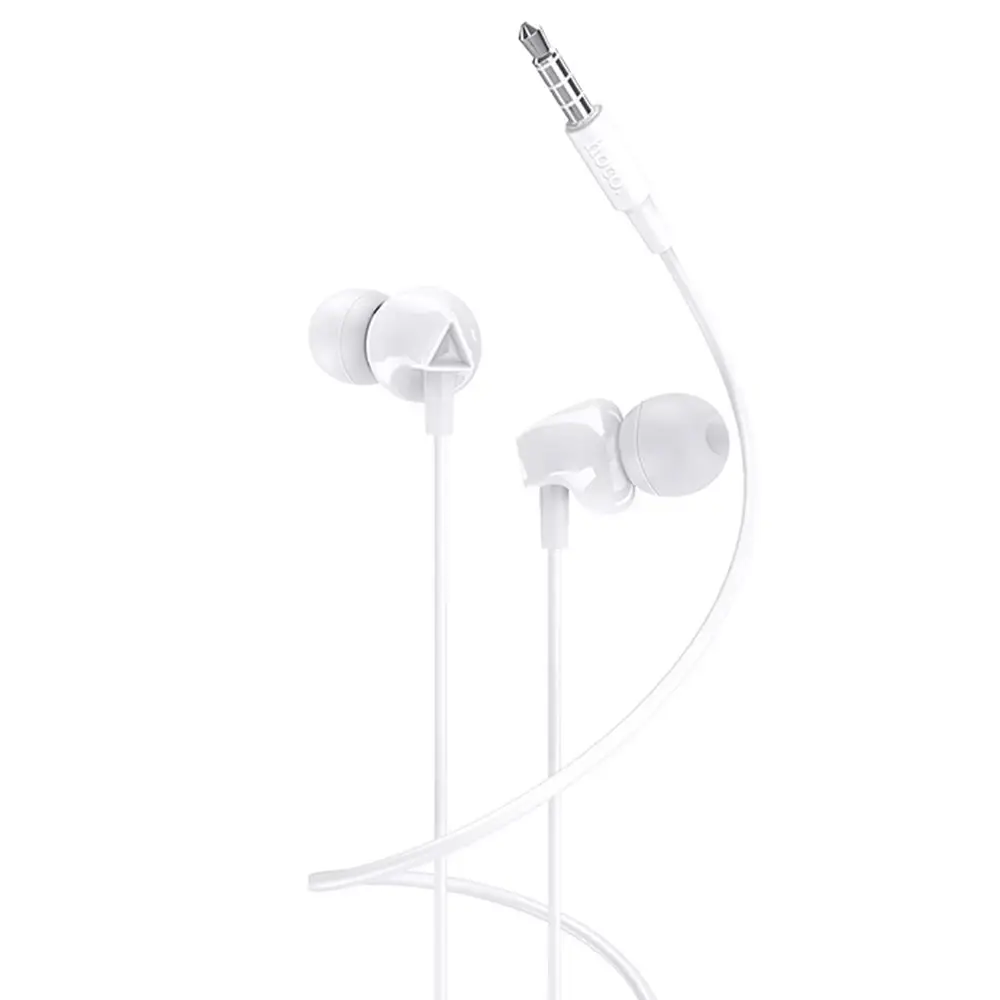 

Навушники HOCO with mic Perfect Sound Universal M60 White, Белый