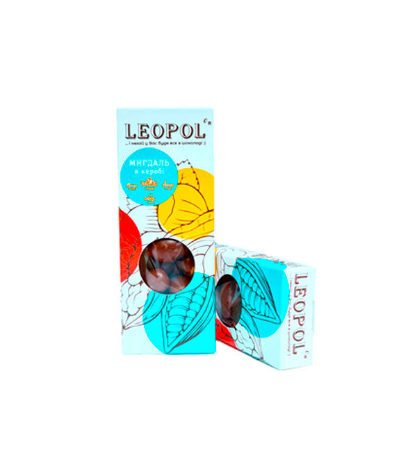 

Миндаль в керобе молочном 50г LEOPOL