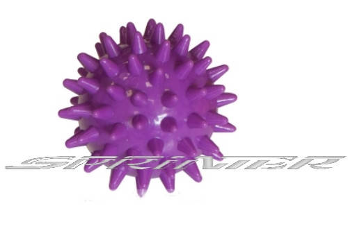 

Мяч массажный жёсткий. d- 4,5 S, Разные цвета