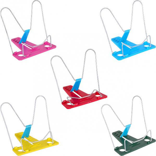 

Подставка для книг №1, пластик+металл