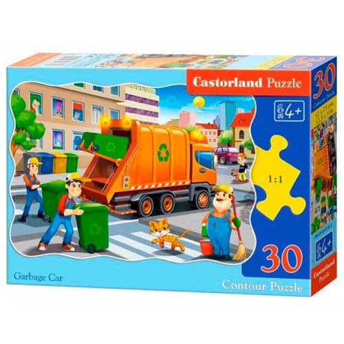 

Пазлы Castorland 03778 "Мусоровоз" 30 элементов