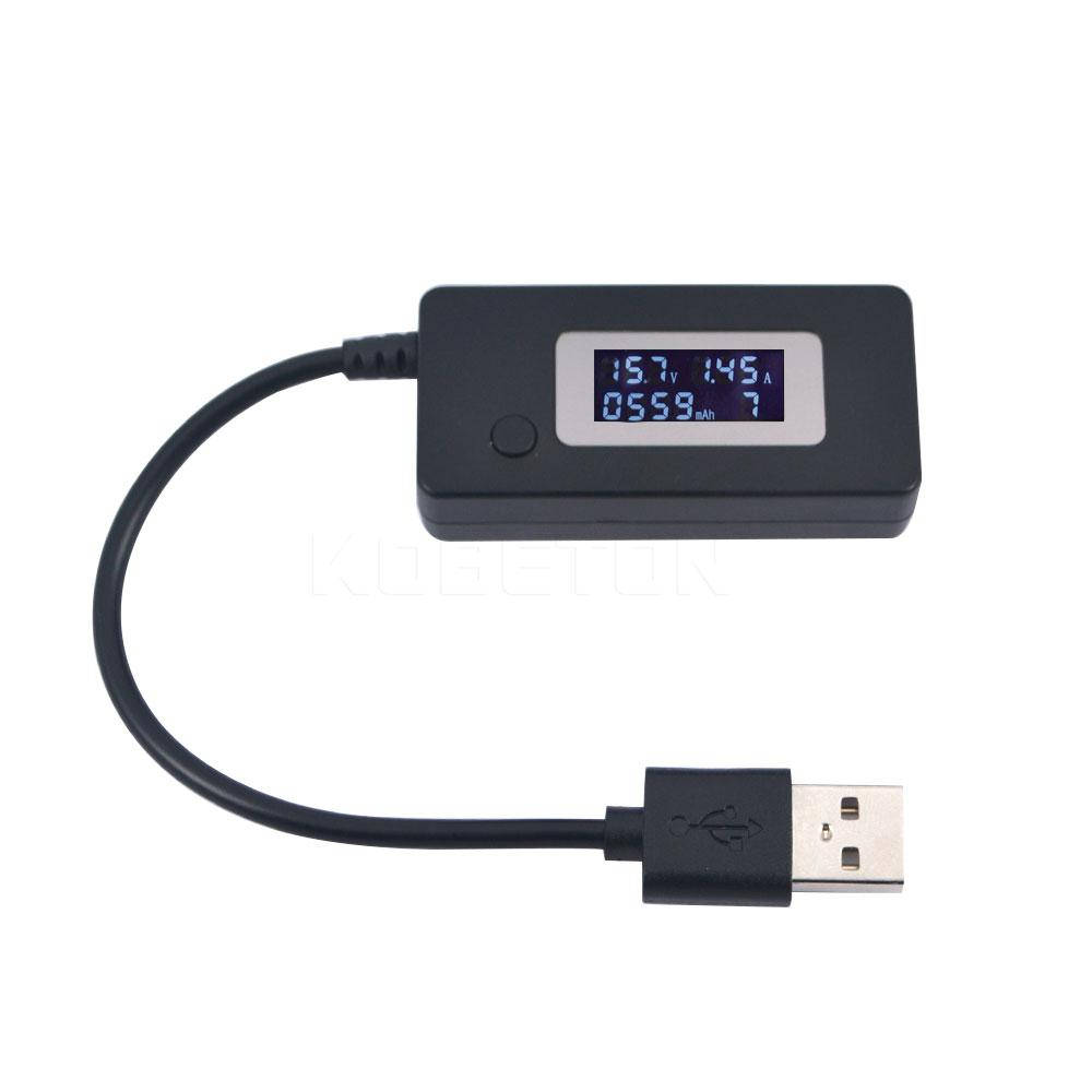 

USB Доктор. USB вольтметр/амперметр тестер зарядок, Черный