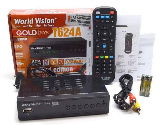 

Тюнер DVB-T2 World Vision T624A
