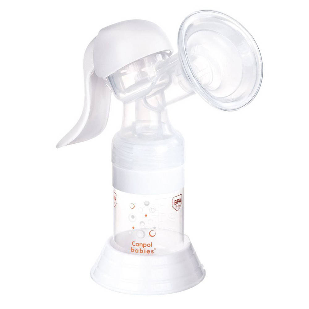 

Молокоотсос ручной Canpol Babies Basic (5903407122052), Белый