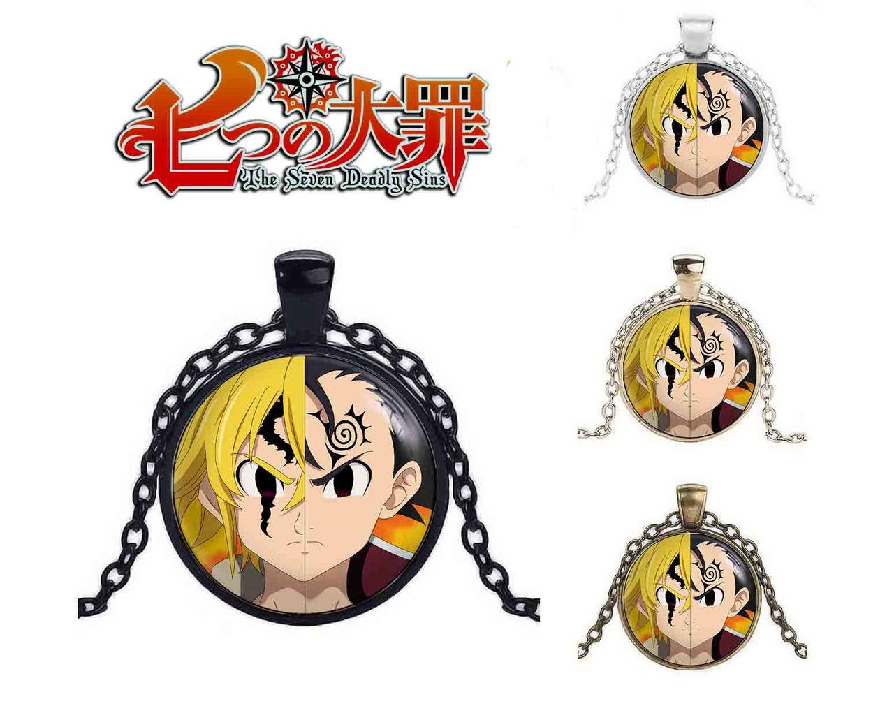 

Кулон Семь смертных грехов "Мелиодас и Зелдрис" Nanatsu no Taizai