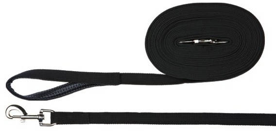 

Trixie TX-19921 поводок брезент 15 m/20 mm, Черный
