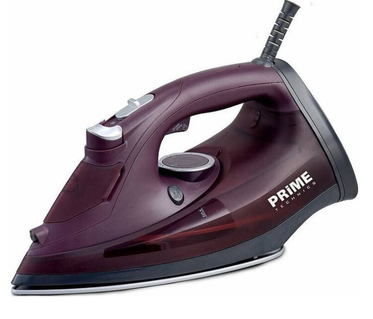 

Утюг с паровым ударом PRIME Technics PTI 2487 FR 2400 Вт Фиолетовый/Черный