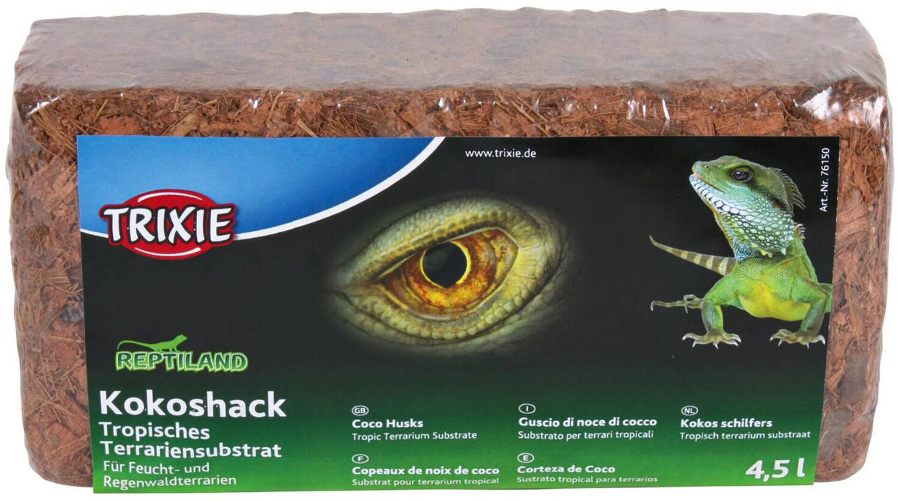 

Наповнювач для тераріума Trixie Кокосовий субстрат 4,5 л