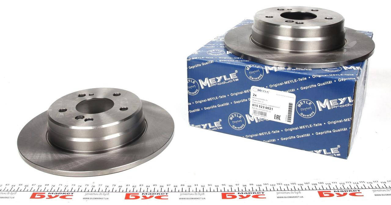 

MEYLE Диск тормозной (задний) MB C-class (W202/W203/CL203/S202)/E (W124/W210/S124) -07 (278x9)
