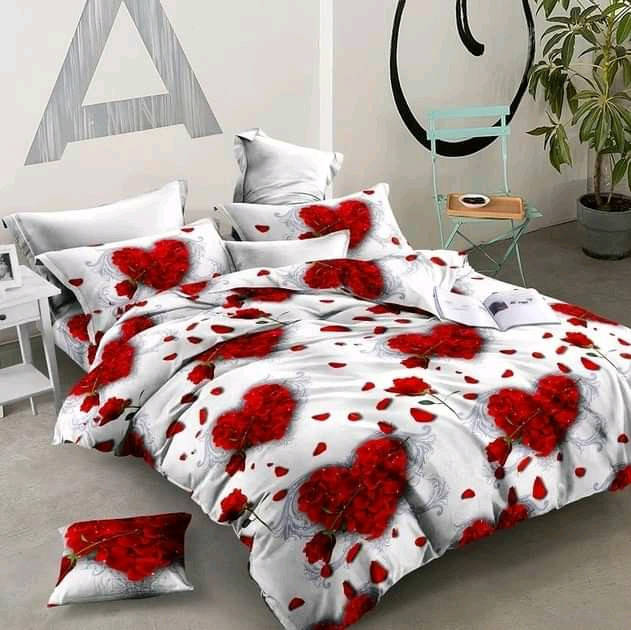 

Комплект постельного белья евро БЯЗЬ Голд ЛЮКС 200х220 см, Красный