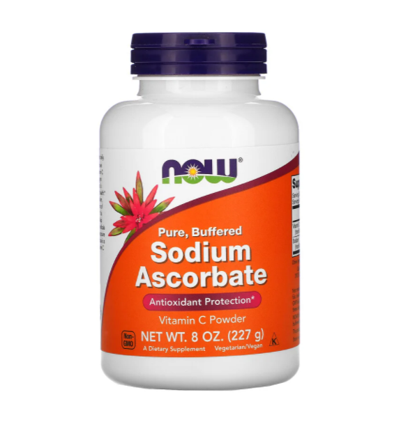 

Аскорбат натрия, Sodium Ascorbate, Now Foods, 227 г. (NOW-00760)