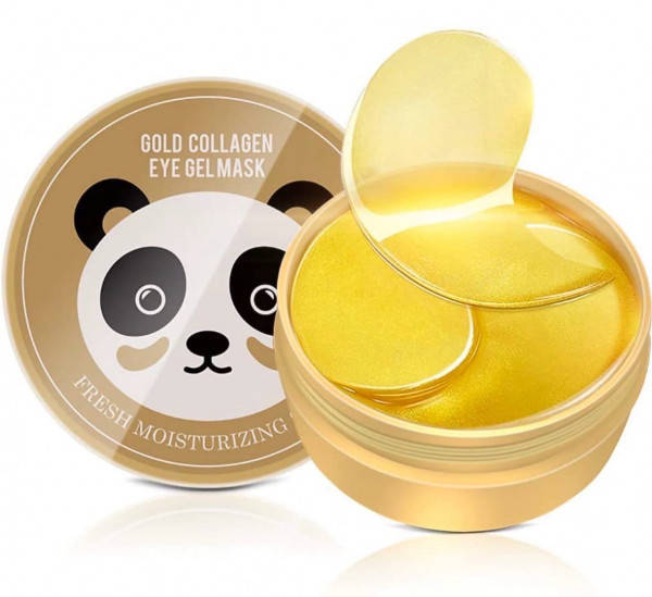 

Золотые патчи с муцином улитки и золотом Panda Gold Eye Mask Sersanlove, 60 шт