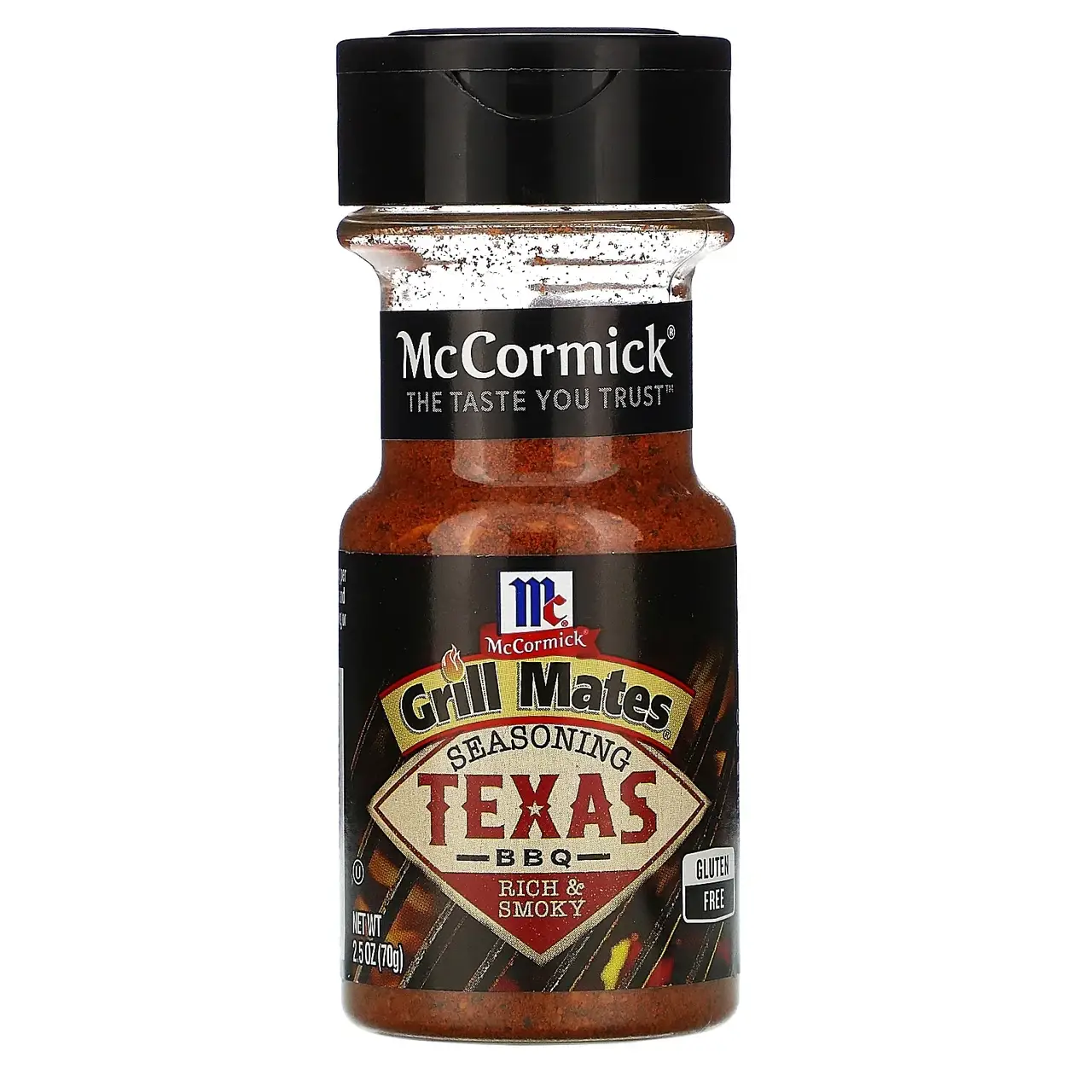 

McCormick Grill Mates, Техасская приправа для барбекю, 70 г (2,5 унции)