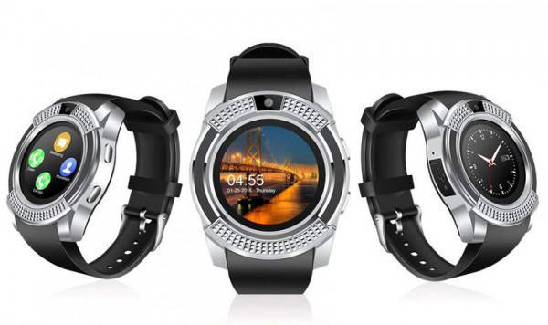 

Умные часы Smart Watch V8 silver! Salee