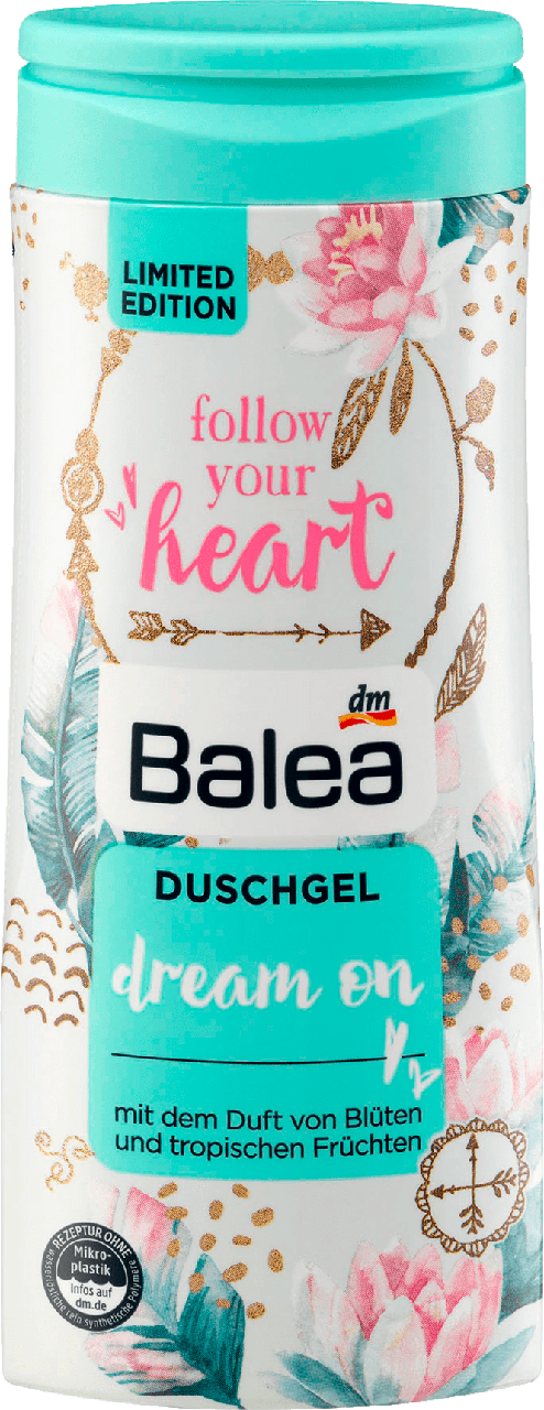 

Увлажняющий гель для душа Balea Dream on, 300 ml.