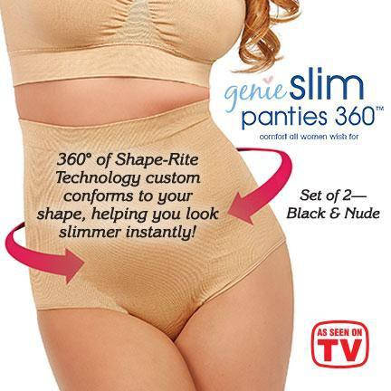 

Женские утягивающие трусики Genie Slim panties 360 (утягивающее белье)