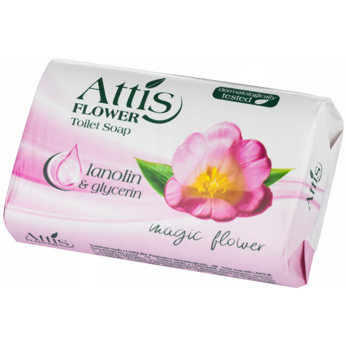 

Туалетное мыло кусковое Attis magic flower, 100 г
