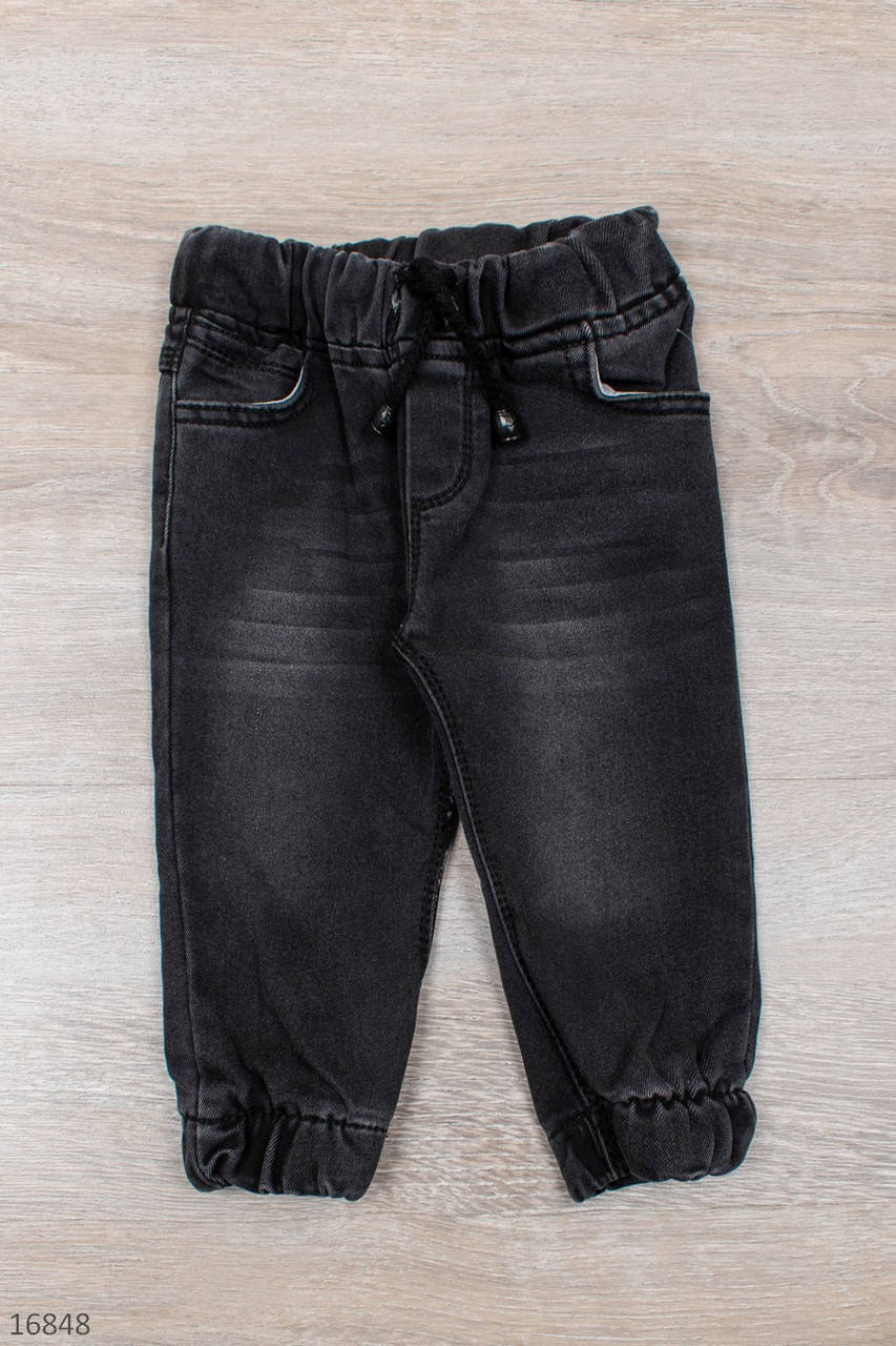 

Джинсы джоггеры для мальчика рост 98-110 (3-4 года) 2 цвета