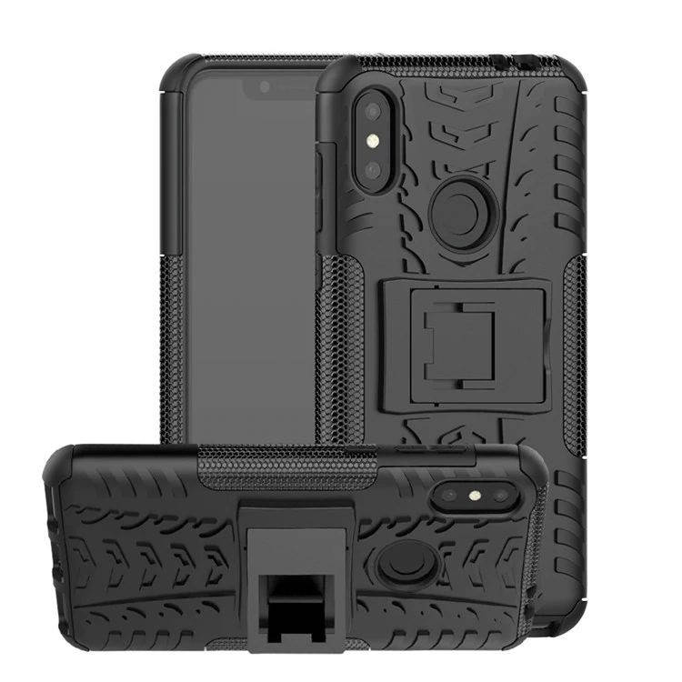 

PC + TPU чехол Armor на Motorola One Power (8 цветов) чёрный