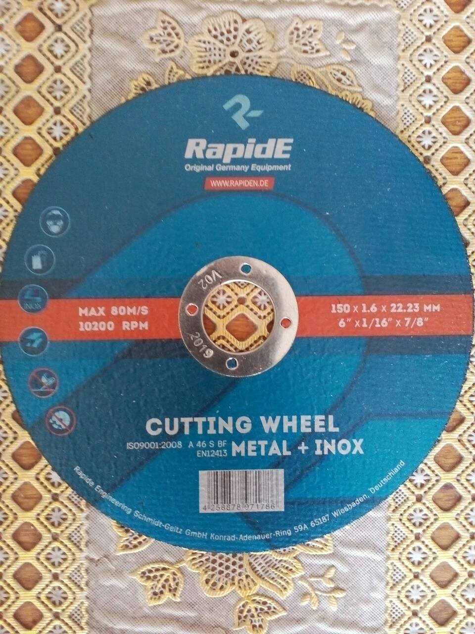 

Отрезной круг RapidE 125*1.2*22.23