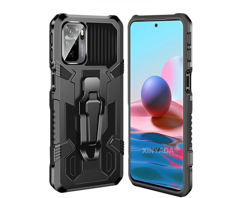 

Защитный чехол Armor TR (трансформер) для Xiaomi Redmi Note 10 Pro, Черный