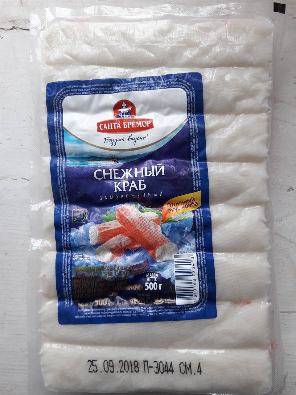 

Снежный краб 500г