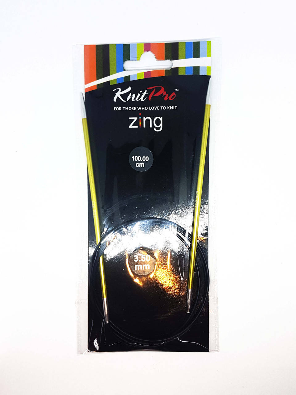 

Спиці кругові 3,25мм 100см Zing KnitPro 47156