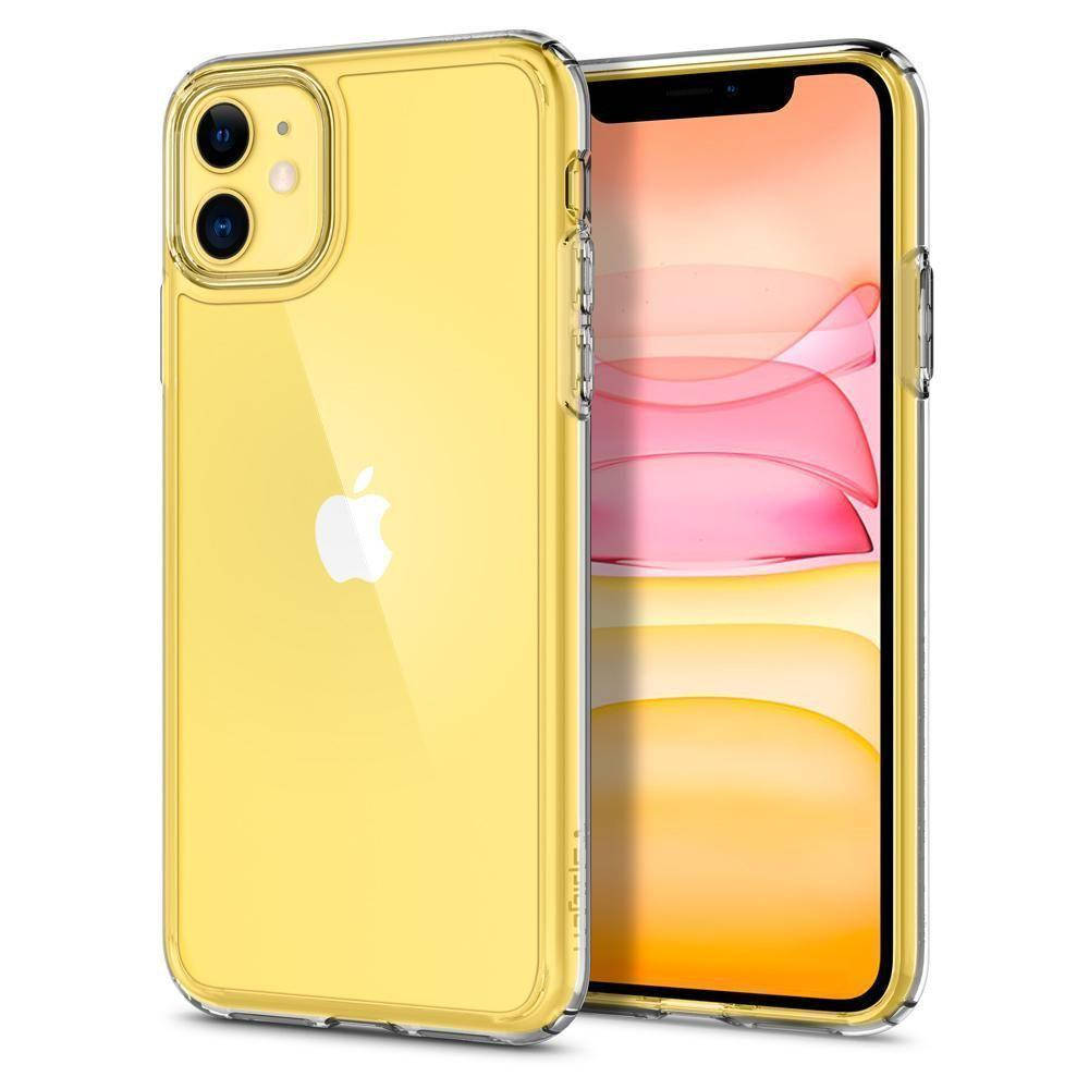 

Чехол Spigen Ultra Hybrid для iPhone 11 Crystal Clear (076CS27185), Прозрачный
