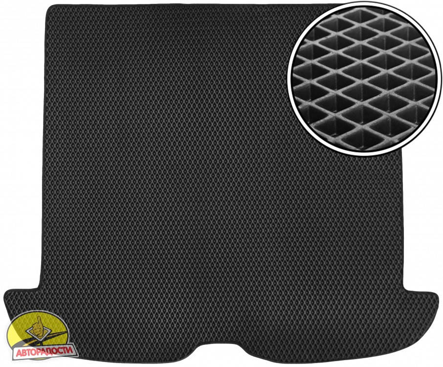 

Коврик в багажник для Volvo V50 '04-12, EVA-полимерный, черный (Kinetic)