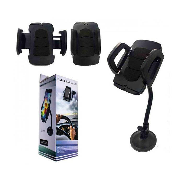 

Автодержатель для телефона Universal Car Holder RG-09 Black тех.пак, Черный