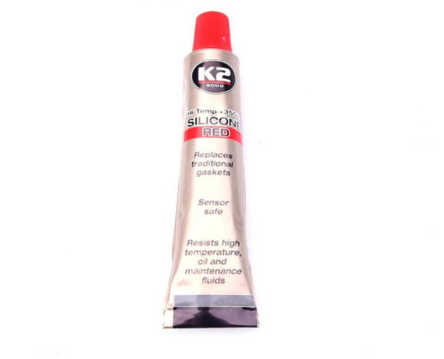 

Герметик K2 Red Silicone (червоний) 21г