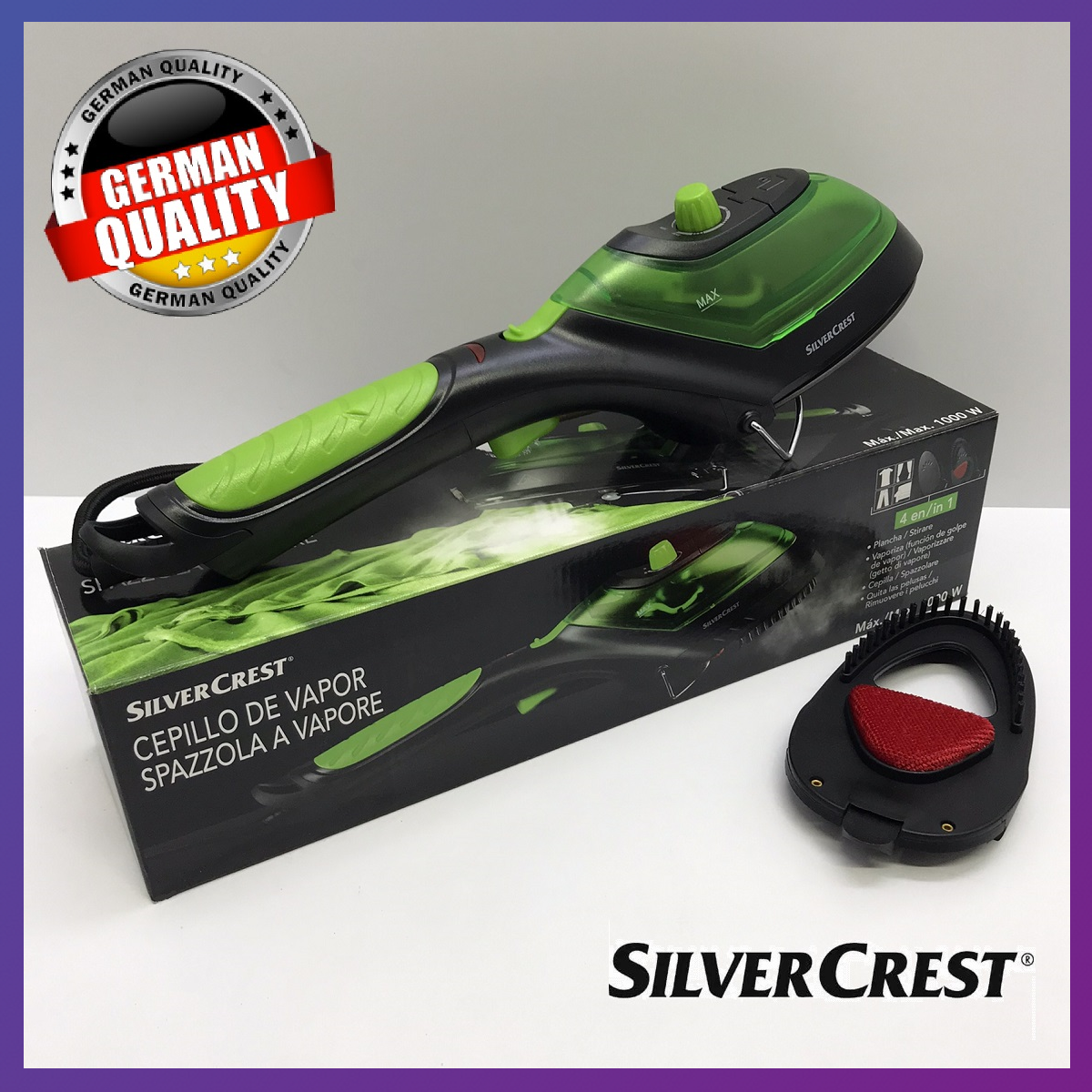 

Паровой утюг-щетка SilverCrest SDRB 1000 B1