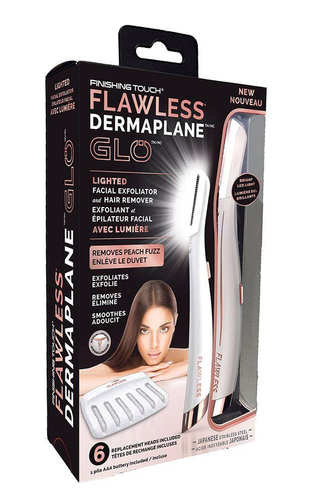 

Τриммeр для лица Flawless Dermaplane glo