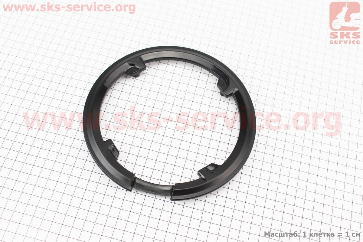 

Защита шатуна на 4 отверстия 42Т, пластмассовая, черная MAG-08 (без саморезов)