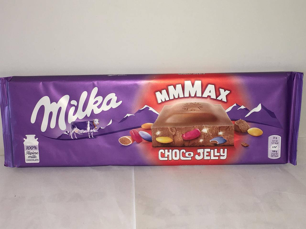 

Молочний шоколад Milka Choco Jelly 250 грам