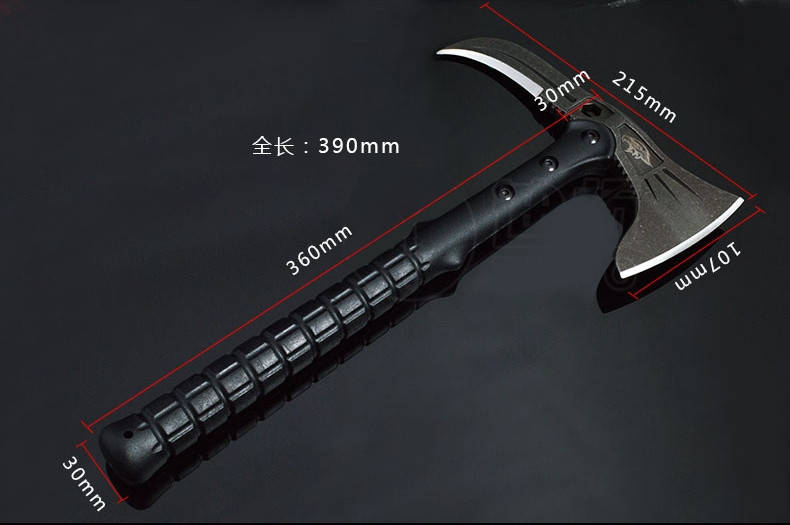 

Тактический топор армейский походный FBIQQ 007, Черный