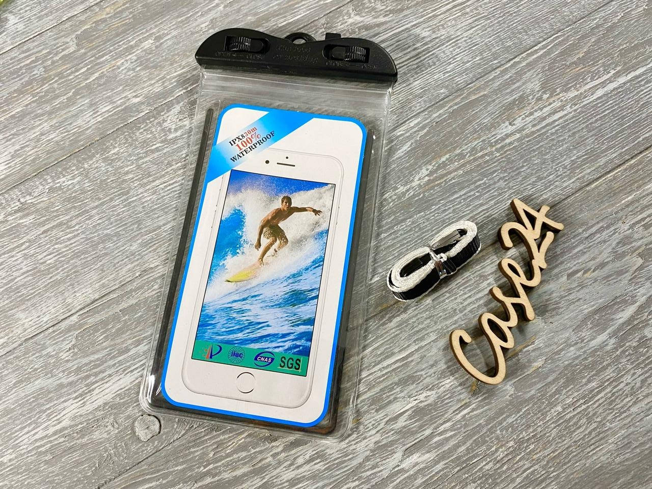 

Водонепроницаемый чехол (4 цвета) синий