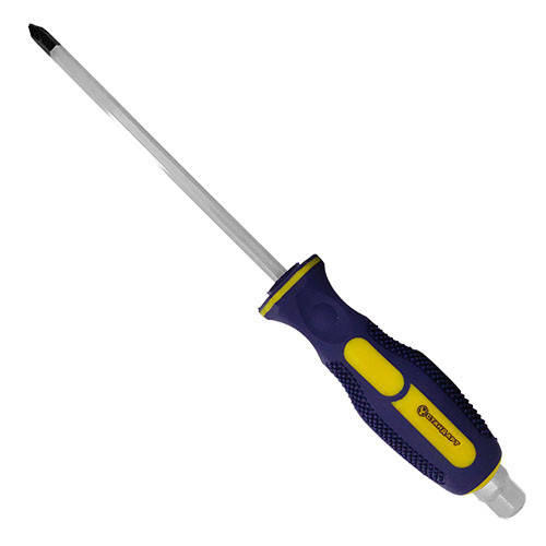 

Отвертка ударная крестовая PH2 x 150mm под ключ СТАНДАРТ GTPH0215