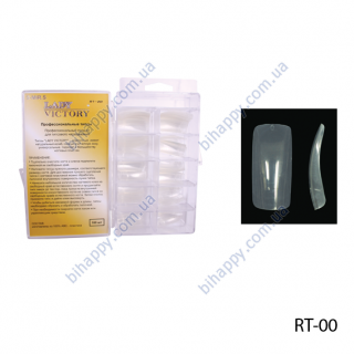 

Профессиональные типсы (прозр) 100шт