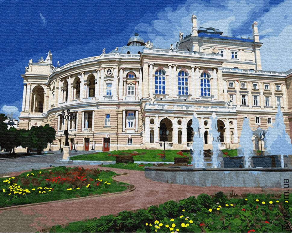 

Картина по номерам Одесский оперный театр