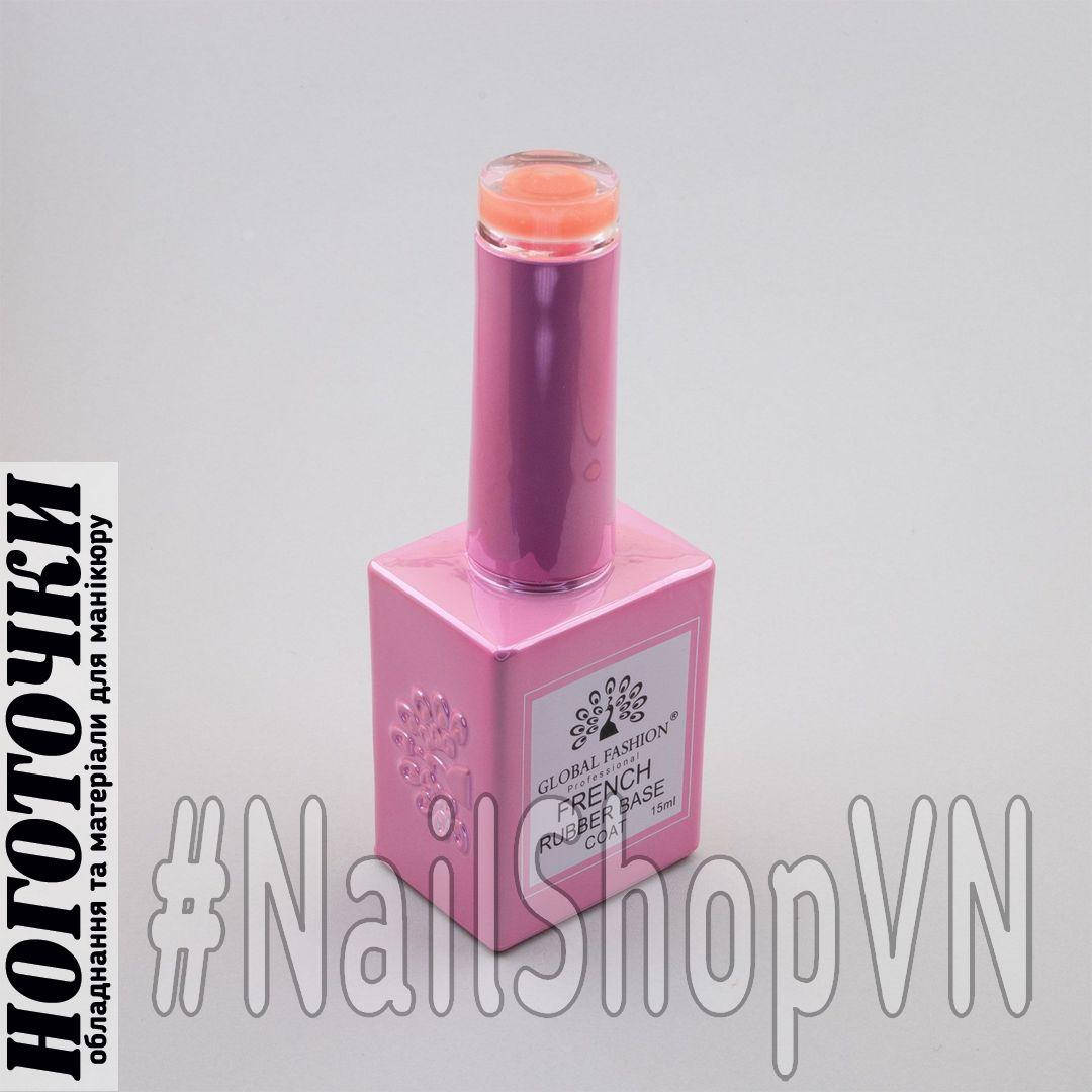 

Базовое покрытие Global Fashion French Rubber Base Coat 15ml