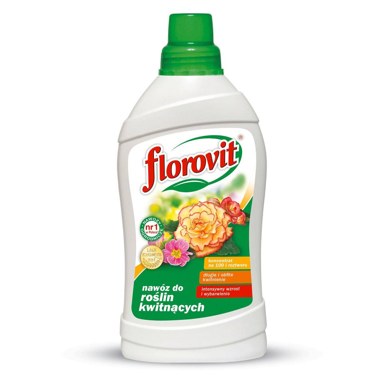 

FLOROVIT удобрение для цветущих растений 1л. Флоровит