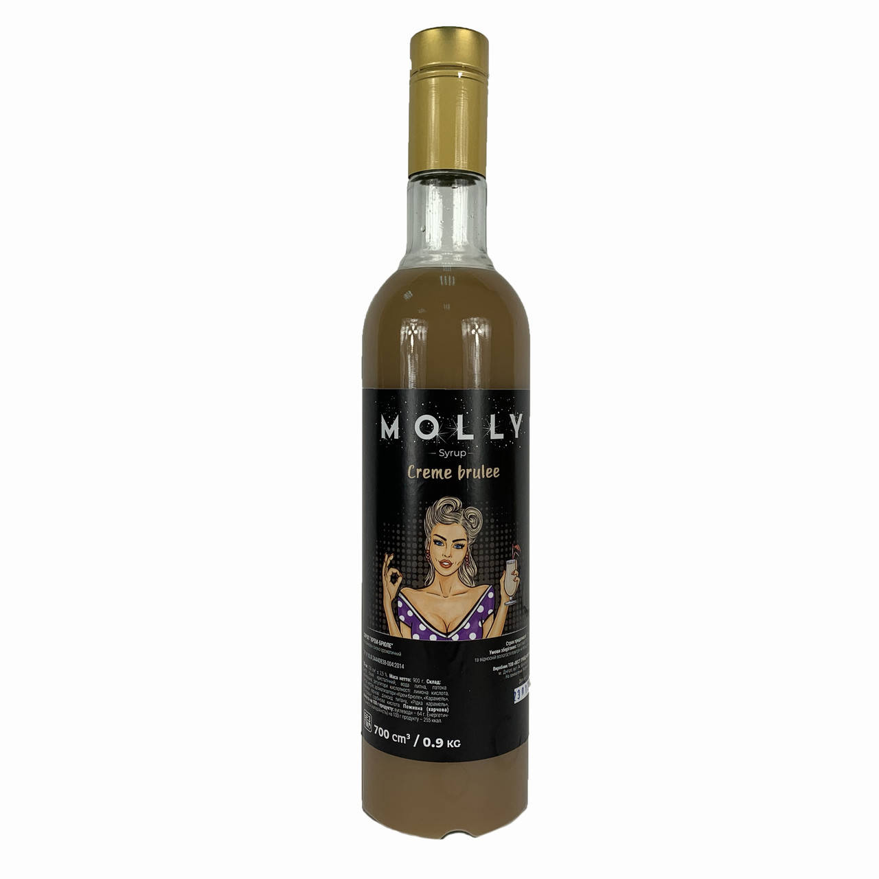 

Сироп MOLLY Крем Брюле 700 мл