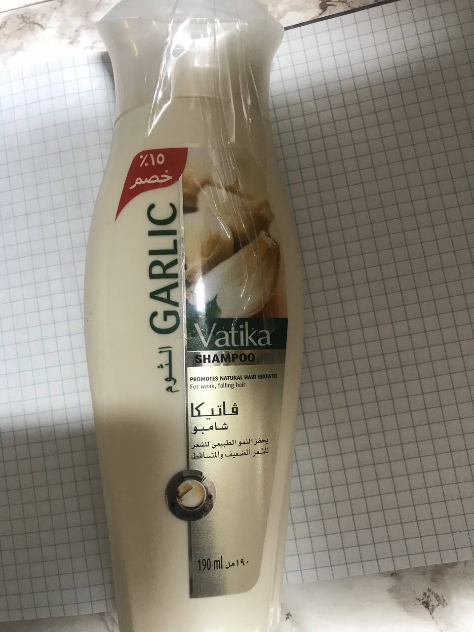 

Dabur Vatika Garlic Shampoo -чесночный шампунь Египет Ватика Дабур