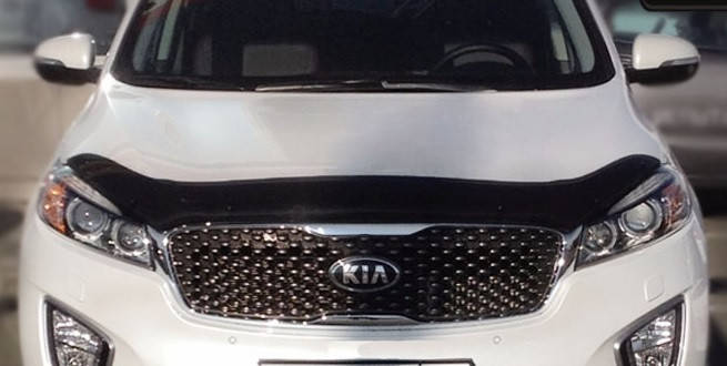 

Дефлектор капота (Люкс!) мухобойка Kia Sorento 2015-2020 Prime, SIM, SKISOR1512