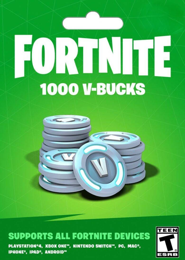 

Подарочная карта Fortnite - 1000 V-Bucks card (для всех платформ В-баксы/Вабаксы/ВА-баксы)