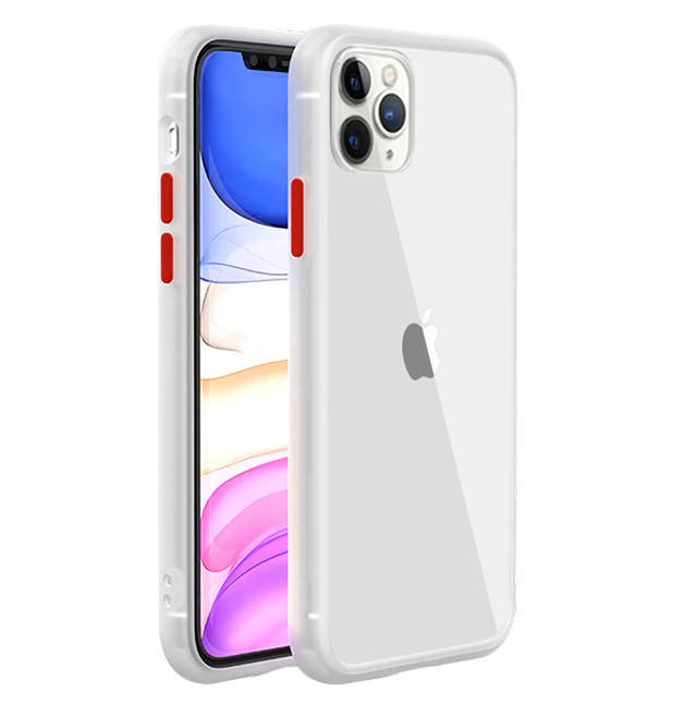 

Чехол Matteframe для Iphone 11 Pro бампер матовый противоударный Avenger Белый