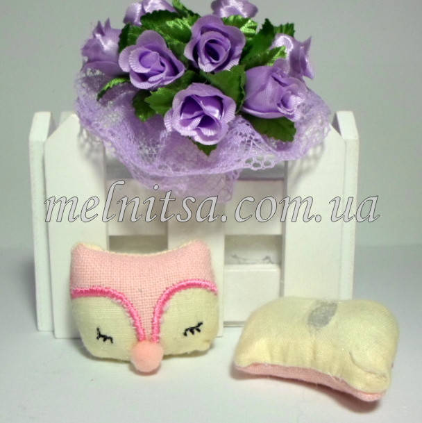 

Мягкая заготовка с наполнителем "Лисичка", 4,5х3,5 см ,